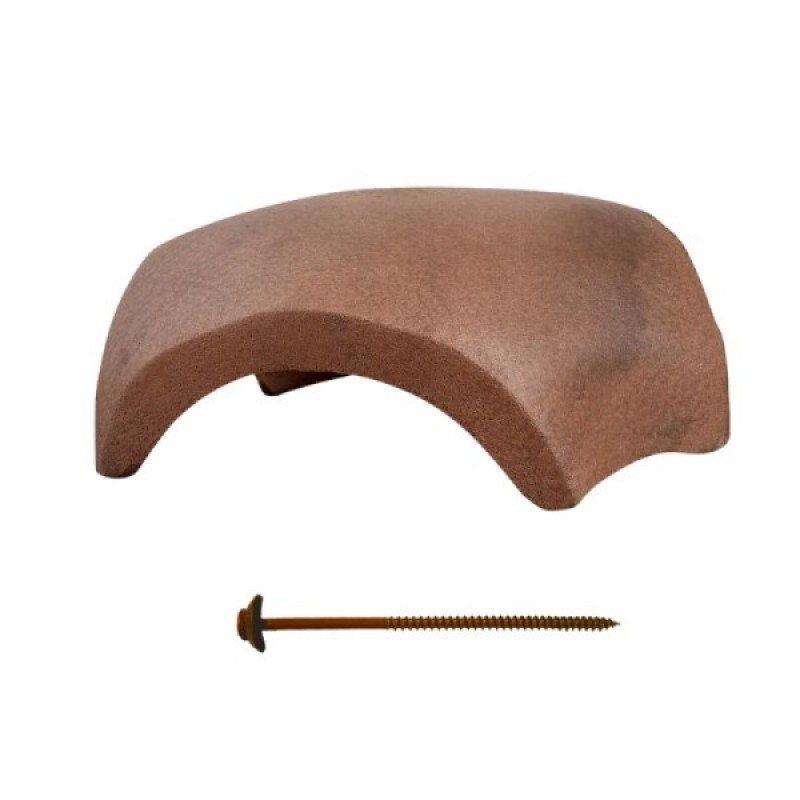 Terrán 3-as elosztó kúpcserép rögzítőkkel - Ódon